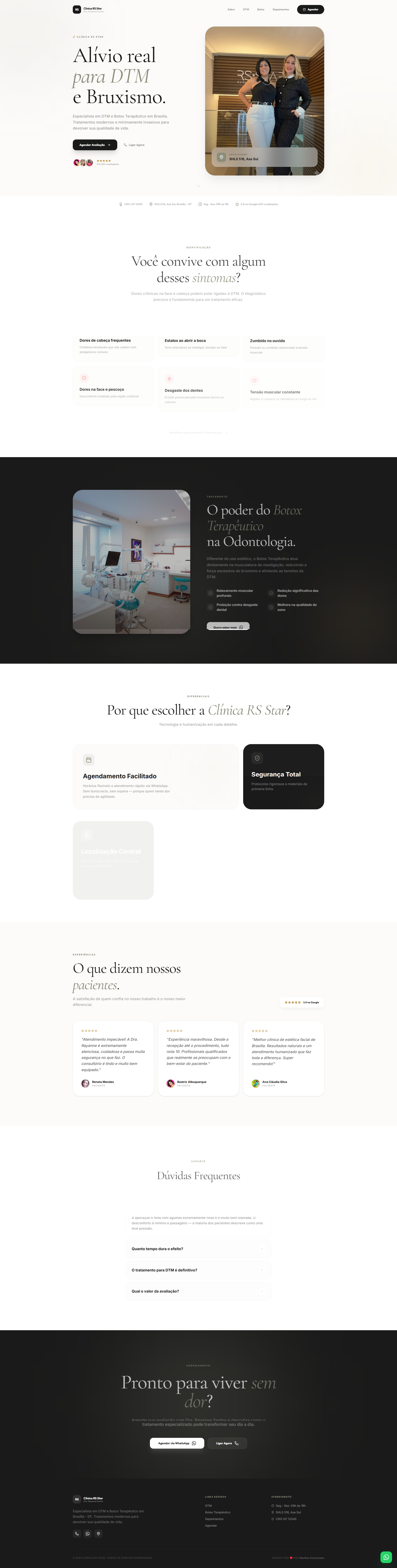 Clínica RS Star Website
